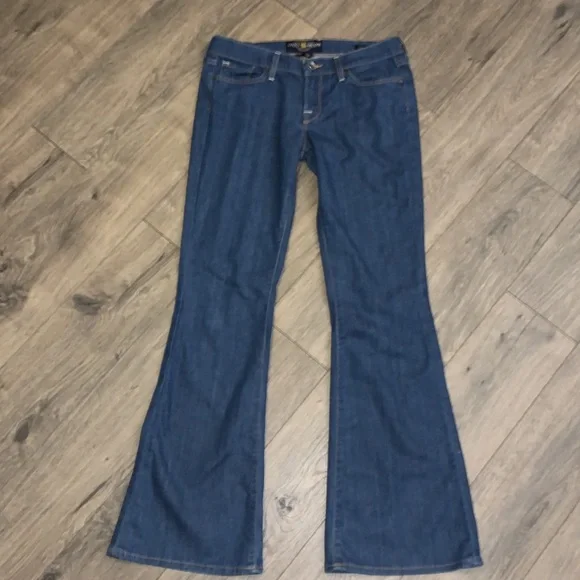 Lucky Brand Jeans Charlie Flare Sz~> 6/28 - Picture 2 of 6